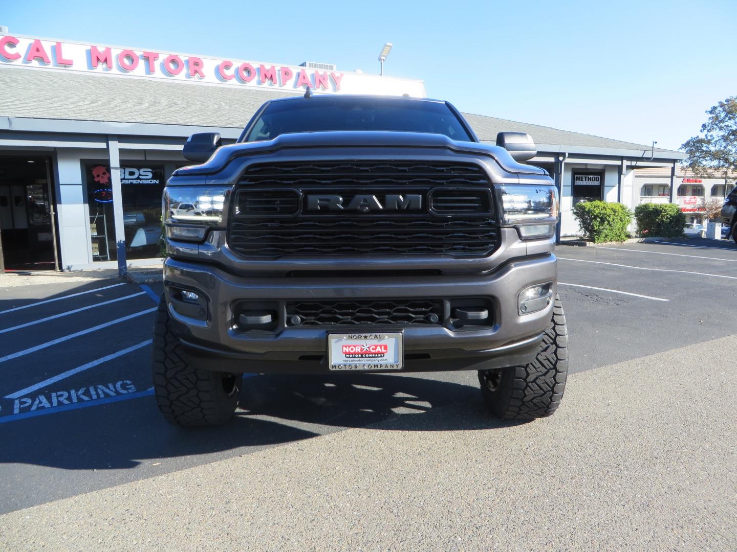 2021 CHARCOAL /BLACK RAM 2500 Limited Mega Cab 4WD (3C6UR5TL0MG) with an 6.7L L6 OHV 24V TURBO DIESEL engine, 6A transmission, located at 2630 Grass Valley Highway, Auburn, CA, 95603, (530) 508-5100, 38.937893, -121.095482 - Must see Limited Mega Cab sitting on a BDS 6" long arm suspension system, 22" Gear Forged wheels, and 37" Nitto Recon Grappler tires. - Photo#1